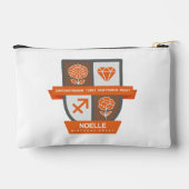 Sagittarius Birthday Crest™ November 22-30 アクセサリーポーチ (裏面)