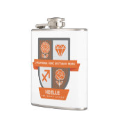 Sagittarius Birthday Crest™ November 22-30 フラスク (左)