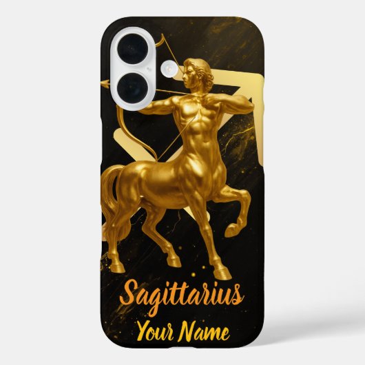 Sagittarius Case-Mate Barely There iPhone iPhoneケース (裏面)