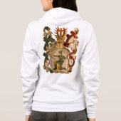 Sagittarius  Coat of Arms Hoodie Jacket パーカ (裏面)
