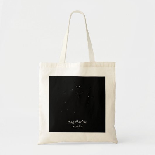 Sagittarius Constellation トートバッグ (正面)