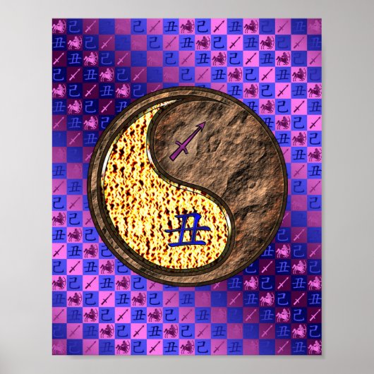 Sagittarius & Earth Ox ポスター (正面)