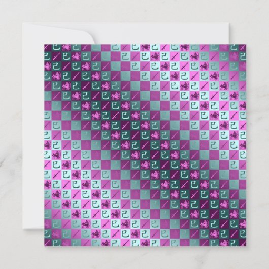 Sagittarius & Earth Snake カード (裏面)