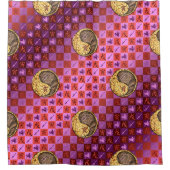 Sagittarius & Earth Tiger シャワーカーテン (正面)