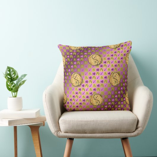 Sagittarius & Fire Dragon クッション (椅子)