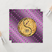 Sagittarius & Fire Rabbit カード (正面/裏面インサイチュ)