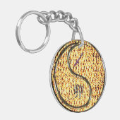 Sagittarius & Fire Rabbit キーホルダー (正面左)