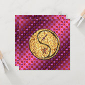 Sagittarius & Fire Tiger カード (正面/裏面インサイチュ)