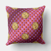 Sagittarius & Fire Tiger クッション (裏面)