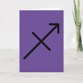 Sagittarius Greeting Card カード (正面)