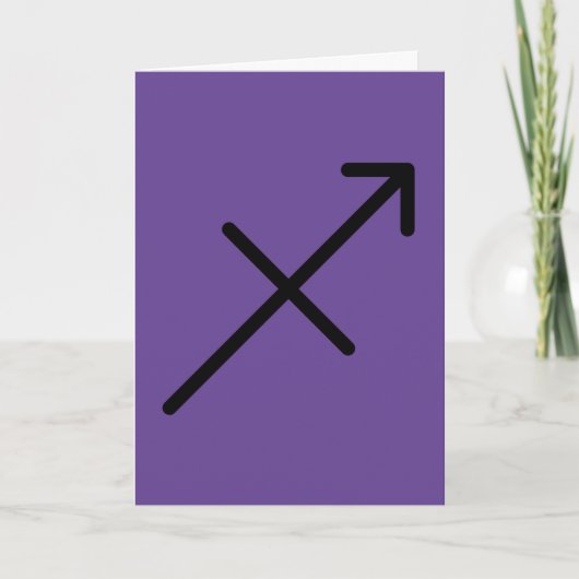 Sagittarius Greeting Card カード (正面)