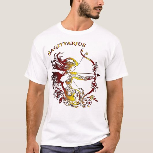 Sagittarius Men Shirt Tシャツ (正面)