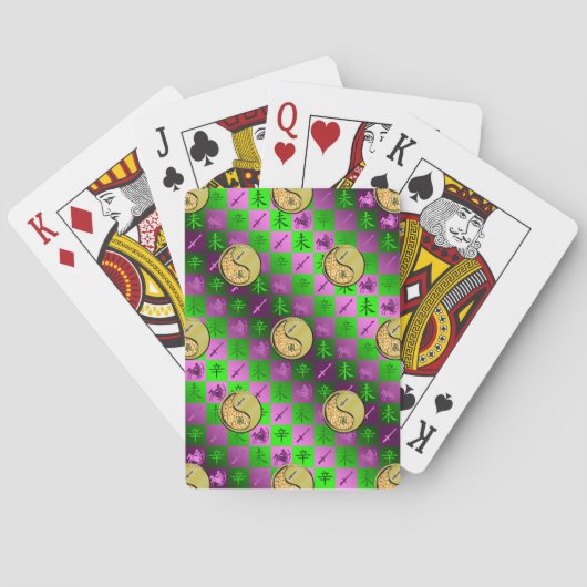 Sagittarius & Metal Goat トランプ (裏面)