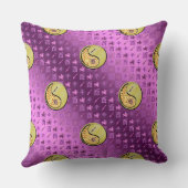 Sagittarius & Metal Rooster クッション (裏面)