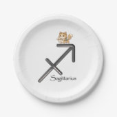 Sagittarius Party Plate ペーパープレート (正面)