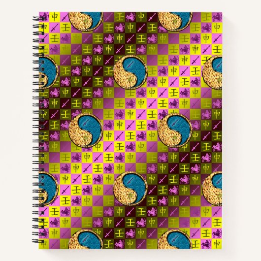 Sagittarius & Water Monkey ノートブック (正面)