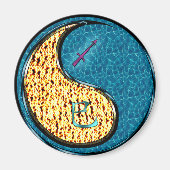 Sagittarius & Water Snake マグネット (正面)
