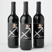 Sagittarius Wine Label ワインラベル (ボトル)