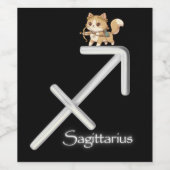 Sagittarius Wine Label ワインラベル (シングルラベル)