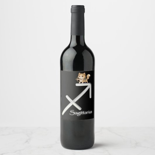 Sagittarius Wine Label ワインラベル (正面)