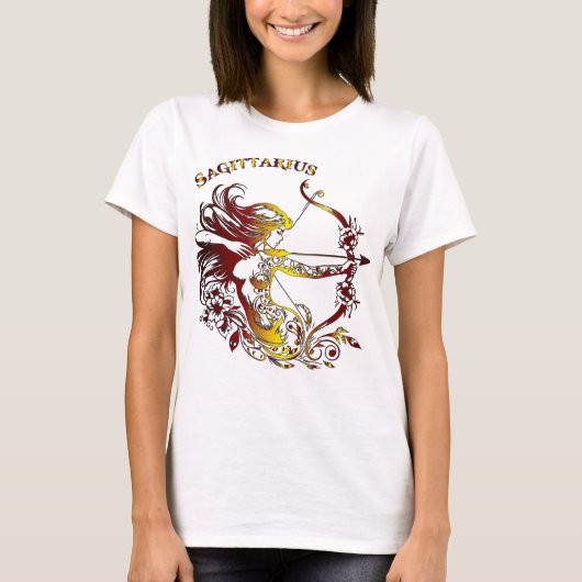 Sagittarius Women Shirt Tシャツ (正面)