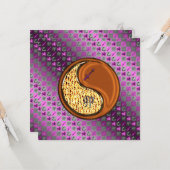 Sagittarius & Wood Rabbit カード (正面/裏面インサイチュ)