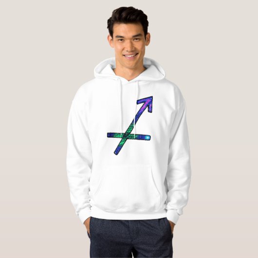 Sagittarius Z Hoodie パーカ (正面フル)