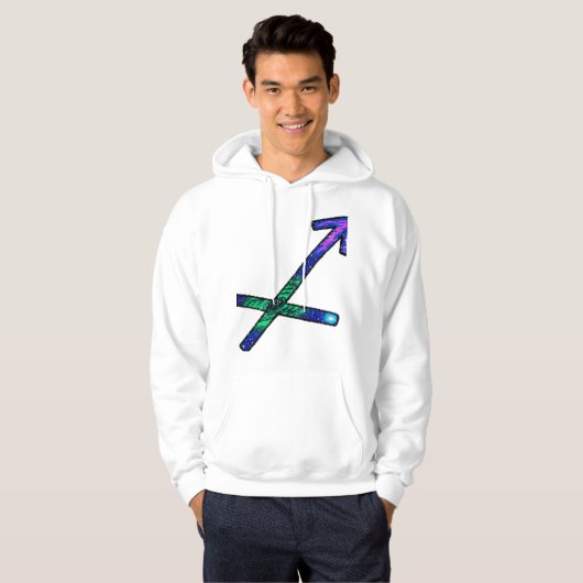 Sagittarius Z Hoodie パーカ (正面フル)