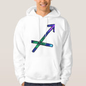 Sagittarius Z Hoodie パーカ (正面)