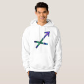 Sagittarius Z Hoodie パーカ (正面フル)
