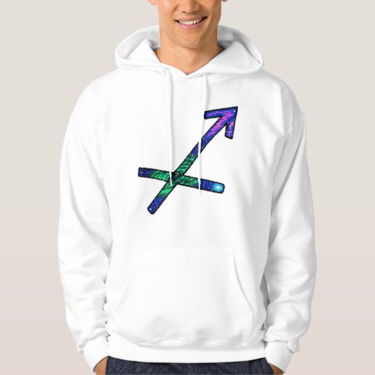 Sagittarius Z Hoodie パーカ (正面)