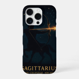 Sagittarius Zodiac Art – Celestial Archer iPhone 16 Proケース