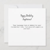 Sagittarius Zodiac Astrology Mystical Birthday カード (裏面)