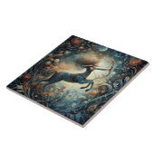 Sagittarius Zodiac Astrology Mystical Birthday タイル (側面)