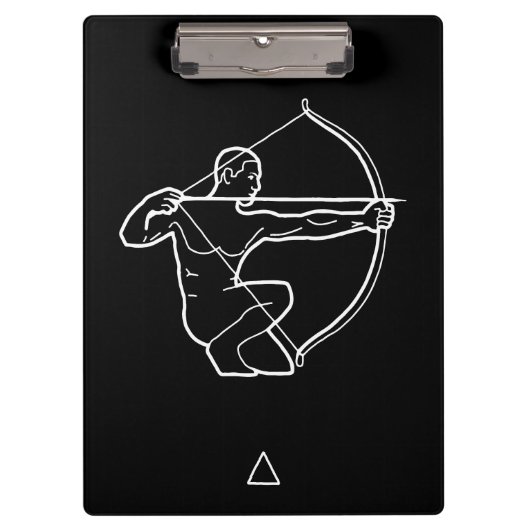 Sagittarius Zodiac Sign クリップボード (正面)