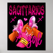 Sagittarius Zodiac Sign Birthday Queens Horoscope  ポスター (正面)