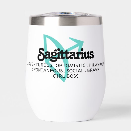Sagittarius Zodiac Sign Custom Traits (正面)