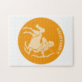 Sagittarius, Zodiac Sign, Horoscope, Astrology ジグソーパズル (横)