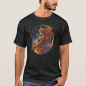 Sagittarius Zodiac Sign Tシャツ (正面)
