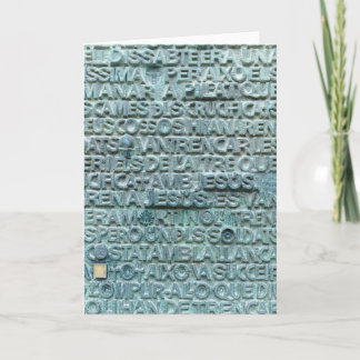 Sagrada Familiaからの単語 シーズンカード