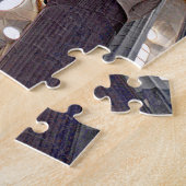 Sagrada Famíliaのインテリア。 屋根の眺め ジグソーパズル (側面)