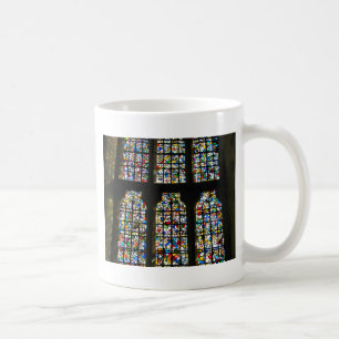 Sagrada Familiaのステンドグラスのバルセロナの写真 コーヒーマグカップ