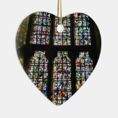 Sagrada Familiaのステンドグラスのバルセロナの写真 セラミックオーナメント (右)