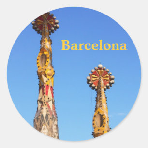 Sagrada Familiaの尖塔 ラウンドシール