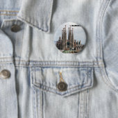 SAGRADA FAMILIAバルセロナスペイン(St.K) 缶バッジ (インサイチュ)