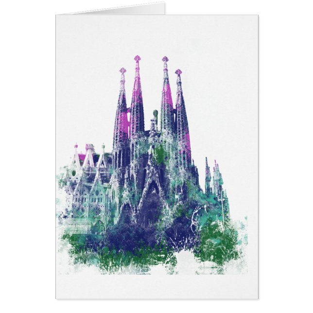 Sagrada Familiaバルセロナ (正面)