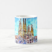 Sagrada Familiaバルセロナ コーヒーマグカップ (中央)