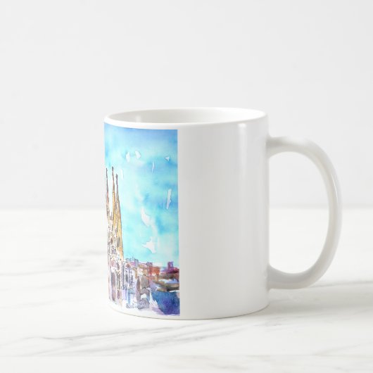 Sagrada Familiaバルセロナ コーヒーマグカップ (右)