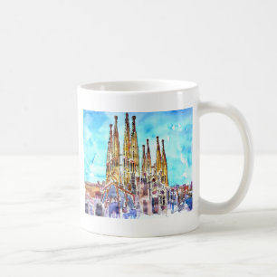 Sagrada Familiaバルセロナ コーヒーマグカップ