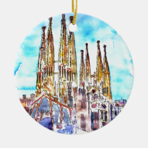 Sagrada Familiaバルセロナ セラミックオーナメント
